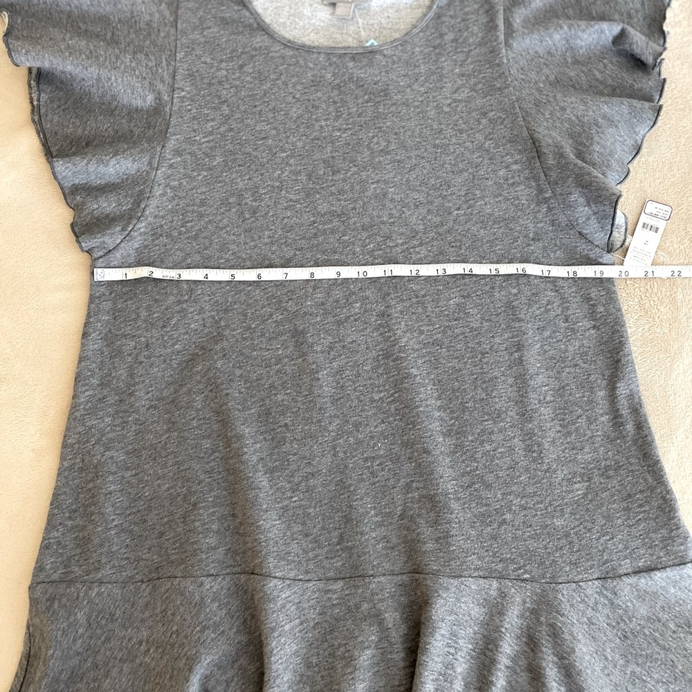 Lord and Taylor Soft Flutter Midi Dress - Size L - Picture 8 of 12